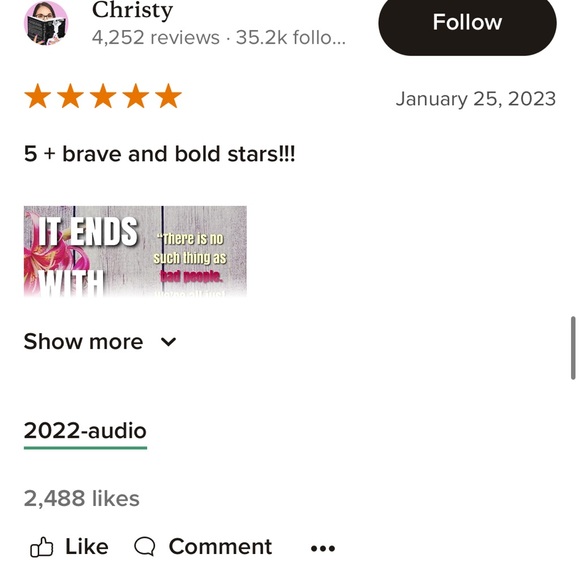 It ends with us book by colleen hoover - Picture 6 of 13